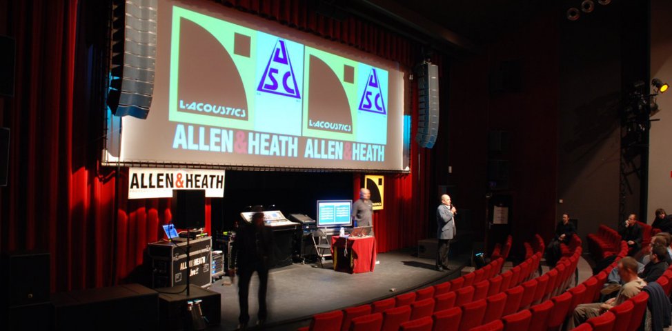Présentation de produits pour la société ASC. Allen&heath, L-Acoustics, Shure